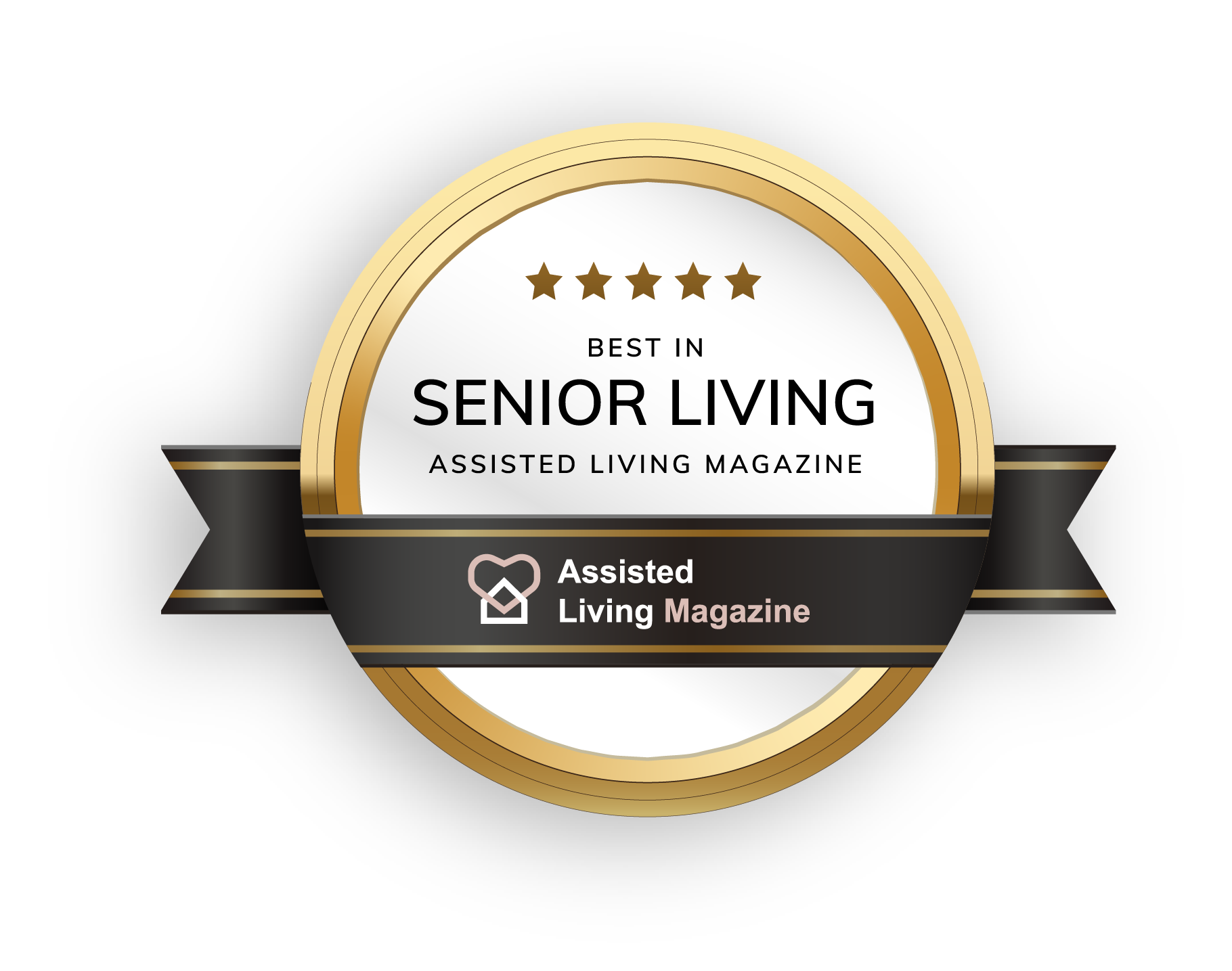 Best in Senior Living Assisted Living Magazine Badge